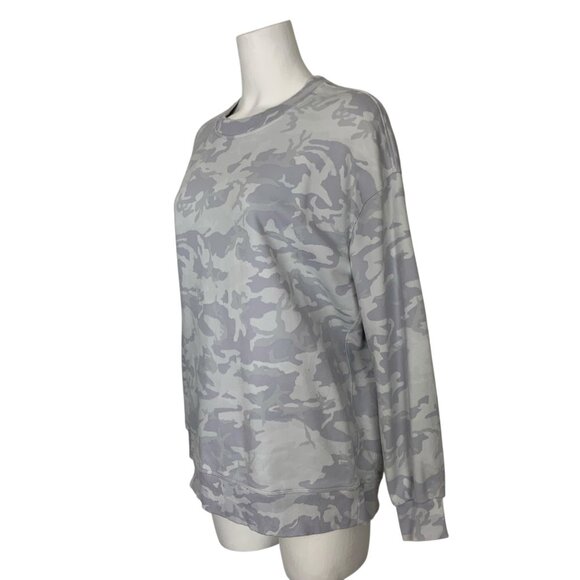 Lululemon Perfectly Oversized Crew Sweatshirt 8 Incognito Camo Alpine - Picture 3 of 13